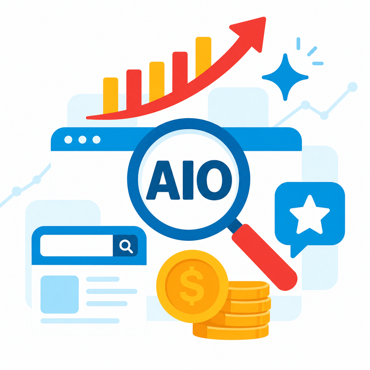 aio-flat-growth AI Search Engine Optimization Agency